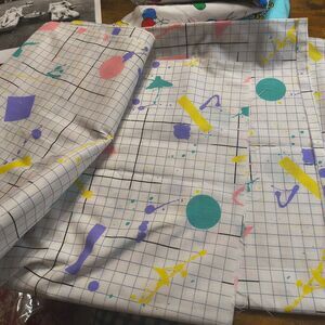 Iconic 90s fabric 57"x51"